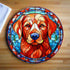 Labrador Fox Red Glass Suncatcher Worktop Saver
